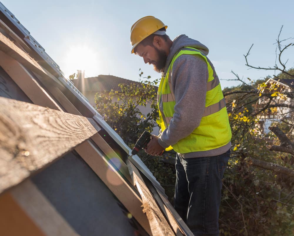 Roof replacement category visual